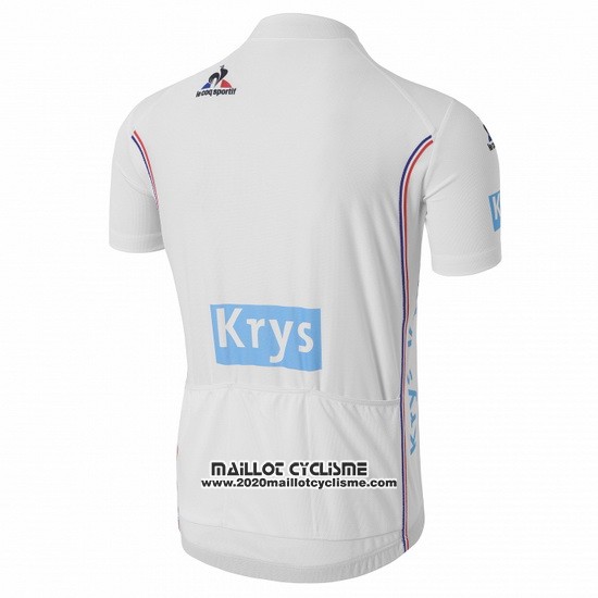 2016 Maillot Ciclismo Tour de France Blanc Manches Courtes et Cuissard